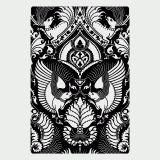 Italian gothic fabric pattern