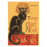 Le Chat Noir poster - Theophile Steinlen