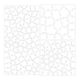 Voronoi Jigsaw Puzzle Patterns