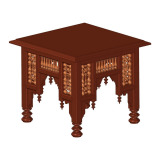 Egyptian Mashrabiya coffee table plan