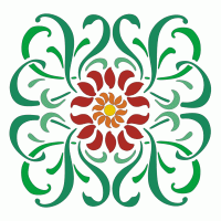Art Nouveau motif