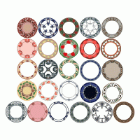 Designs for painting ceramic plates