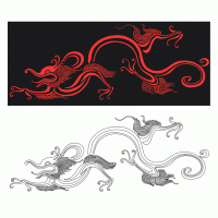 Japanese ornamental dragon