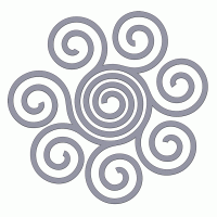 Spiral hepta 2D design