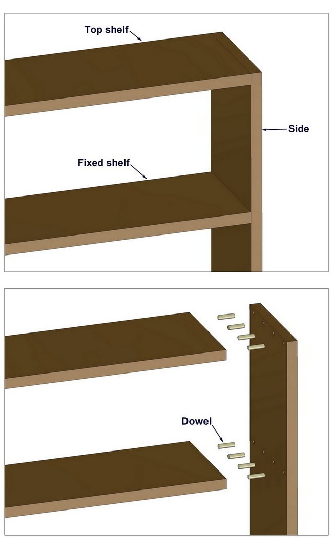 29 Ways To Hang A Shelf Craftsmanspace, How To Hang Wooden Shelf On Wall